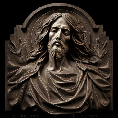 3D model st jesus (STL)